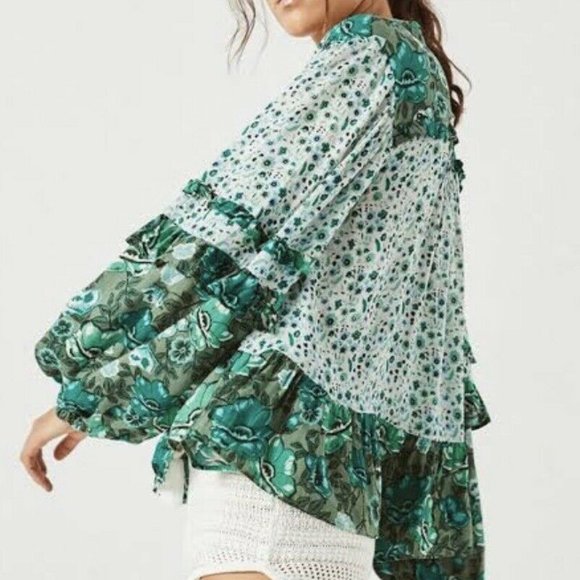 SOLD Spell Gypsy Collective WINONA IVY Blouse Top - Picture 7 of 7